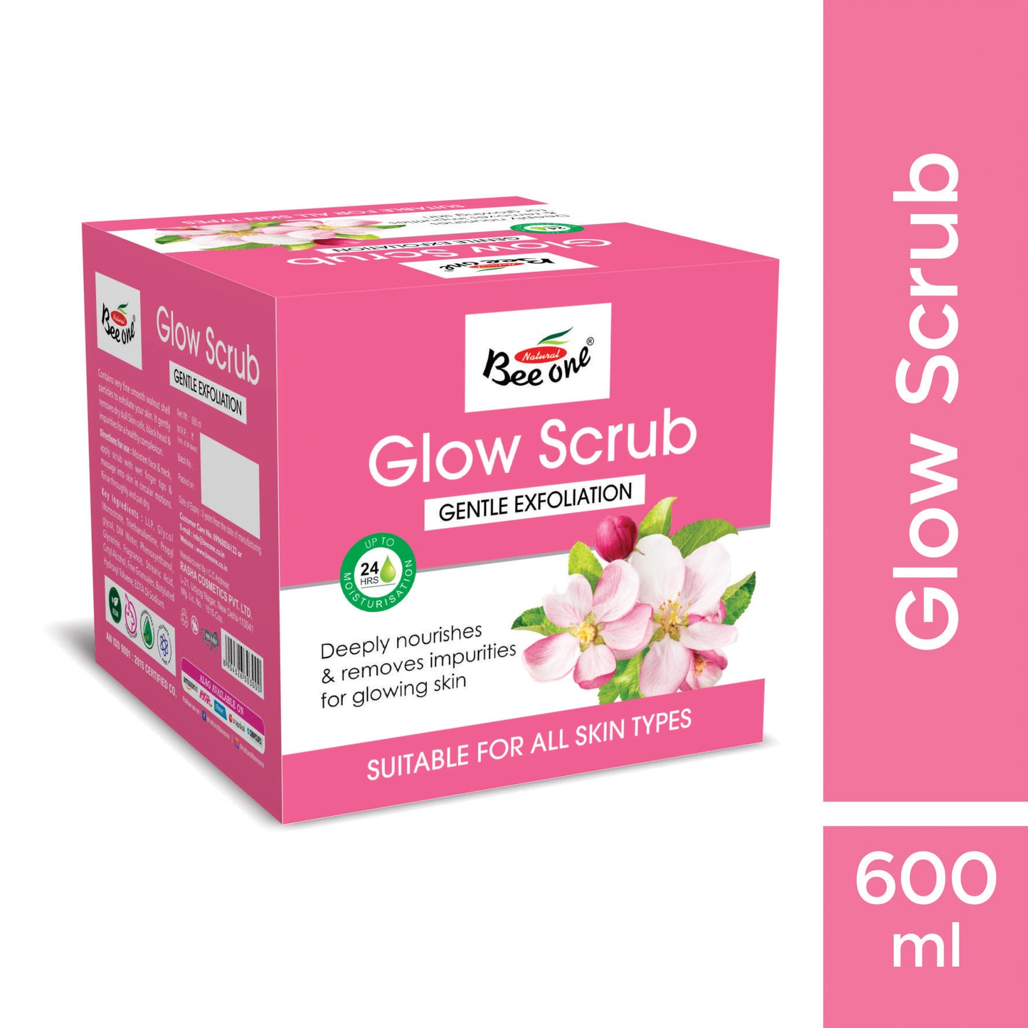 GLOW FACE & BODY SCRUB 600ml