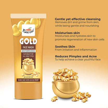 GOLD FACE WASH 60 ML