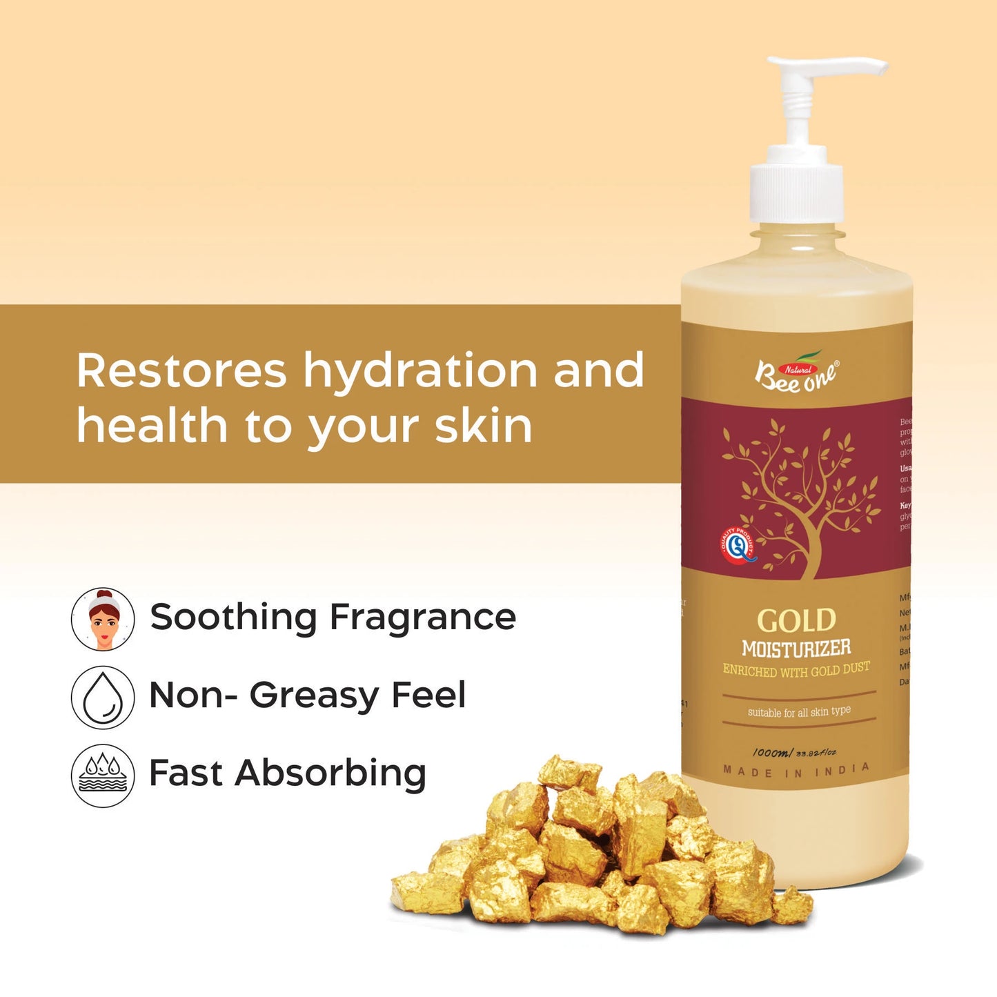 GOLD MOISTURIZER (PACK OF 2)