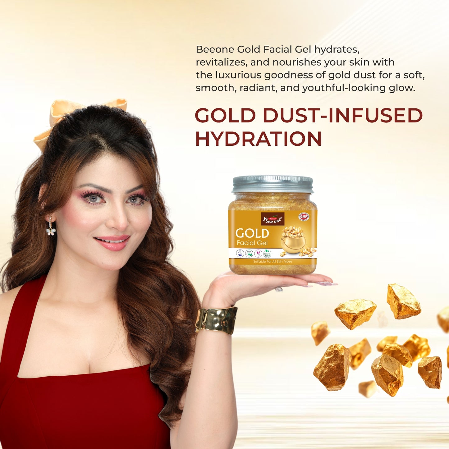 GOLD FACIAL GEL 350ML