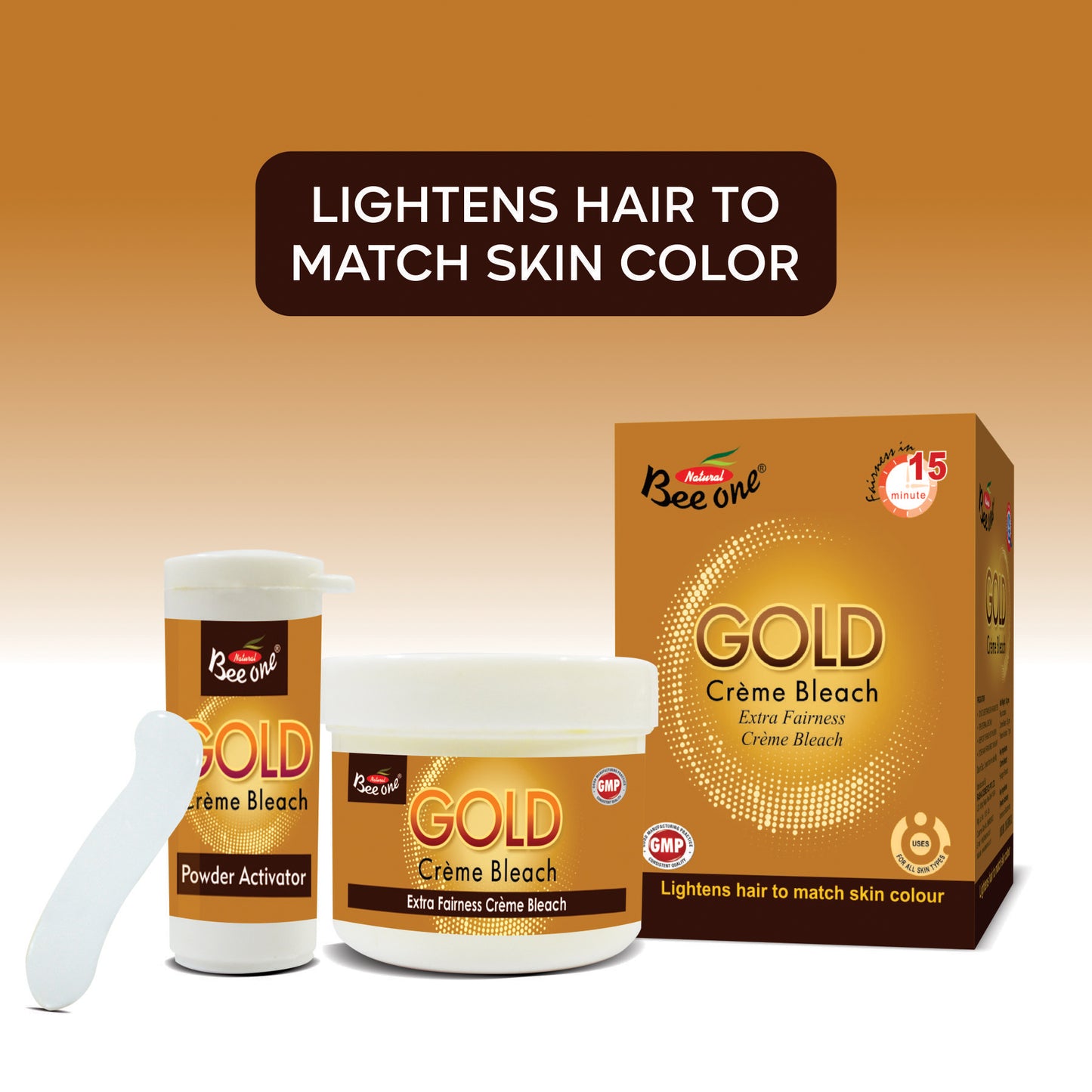 GOLD BLEACH CREAME (PACK OF 2)