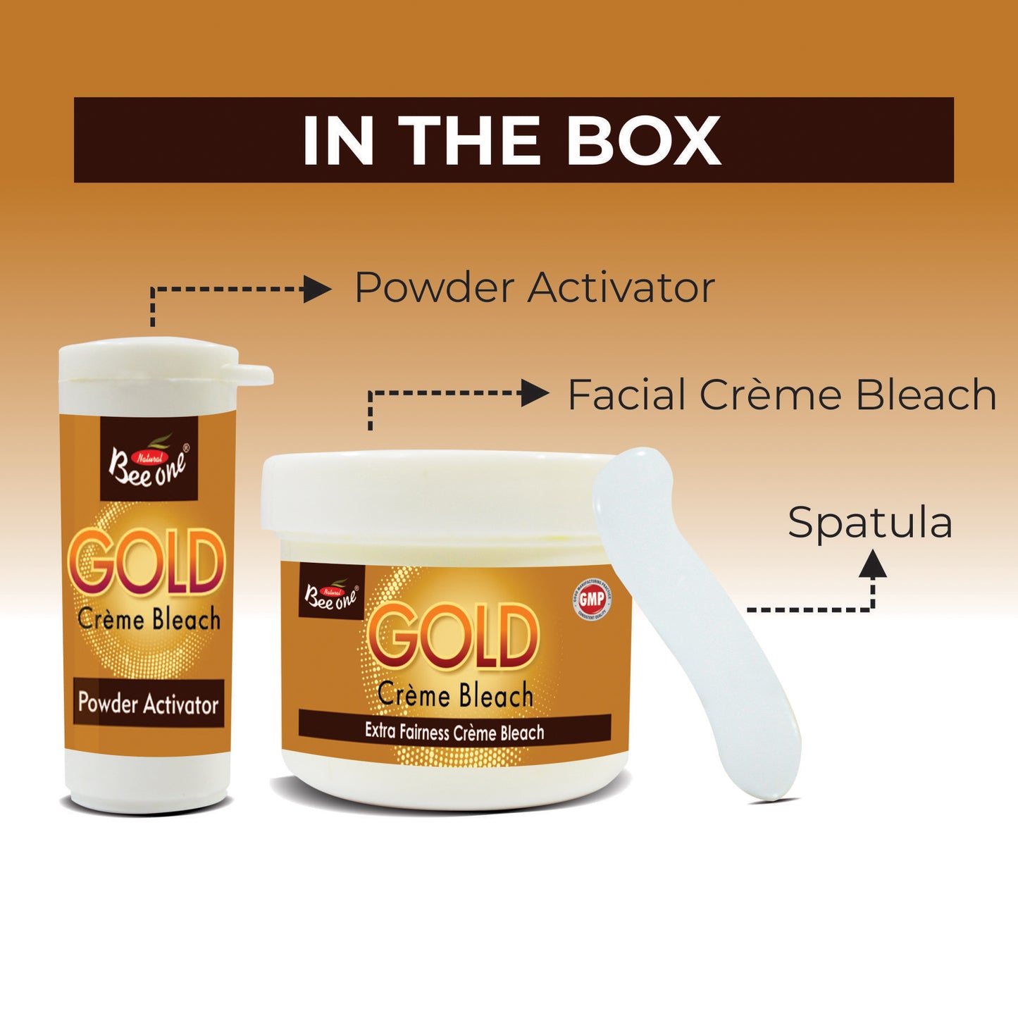 GOLD BLEACH CREAME (PACK OF 2)