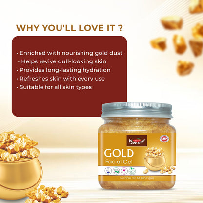 GOLD FACIAL GEL 350ML