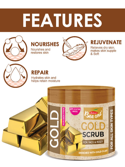 GOLD FACE & BODY SCRUB 500ml