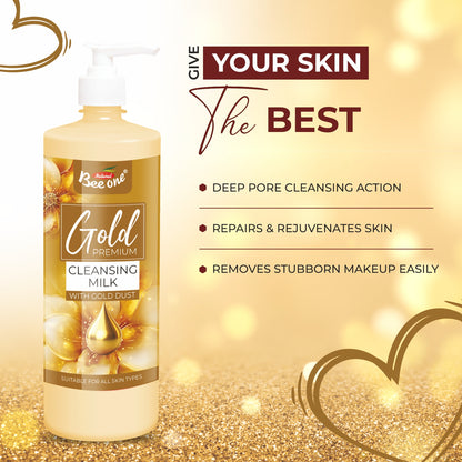 GOLD CLEANSING MILK 500ml