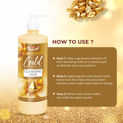 GOLD CLEANSING MILK 1000ml