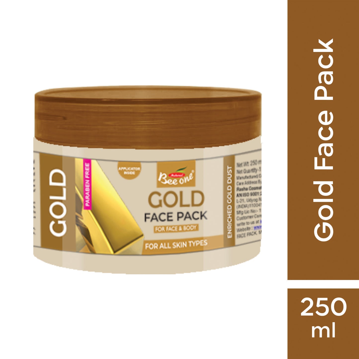 GOLD FACE PACK 250ML