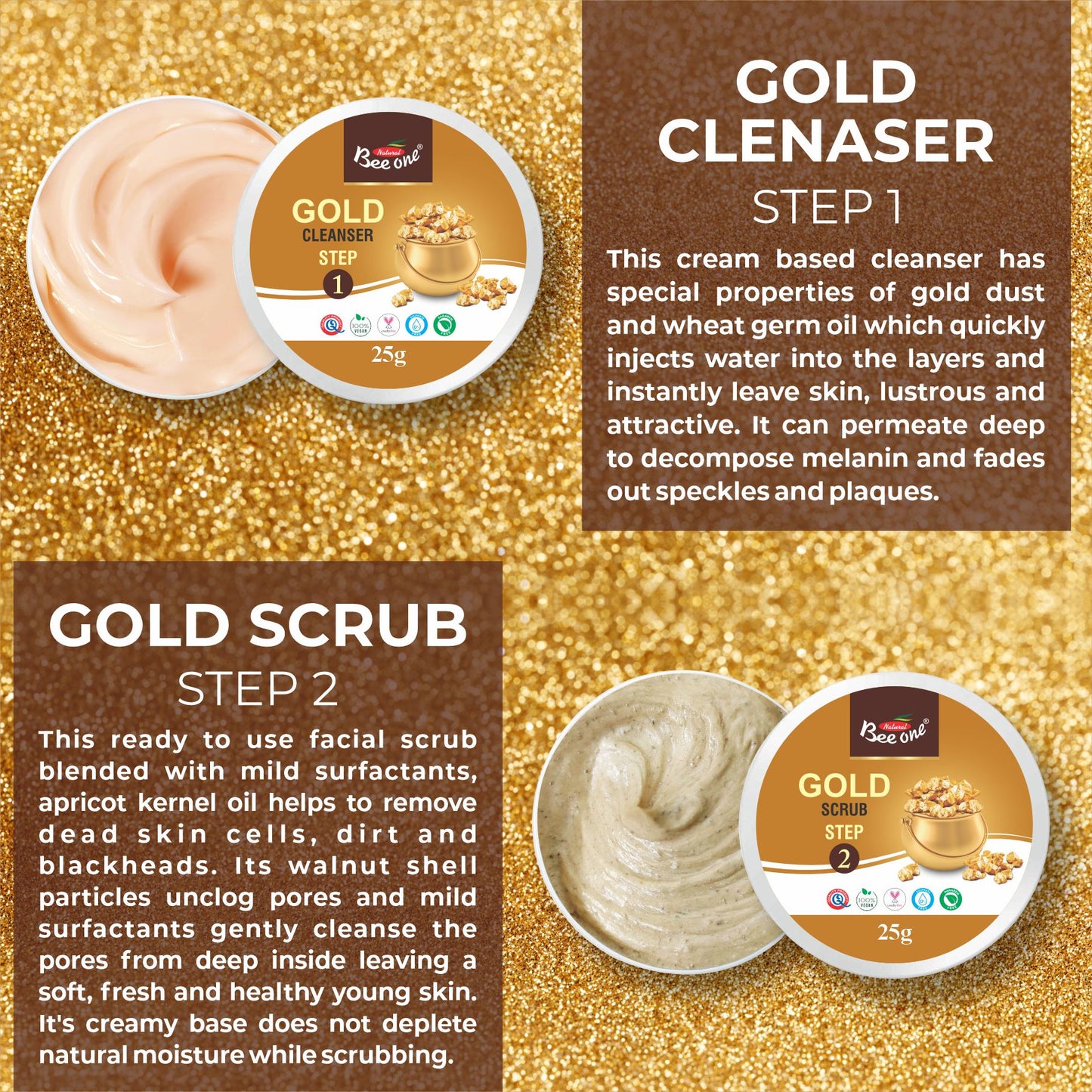 GOLD KIT FACIAL KIT 125g