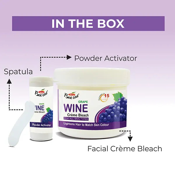 GRAPE WINE BLEACH CREAM 250GM