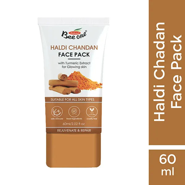 Haldi Pack HALDI & CHANDAN FACE PACK 60ML – Beeone