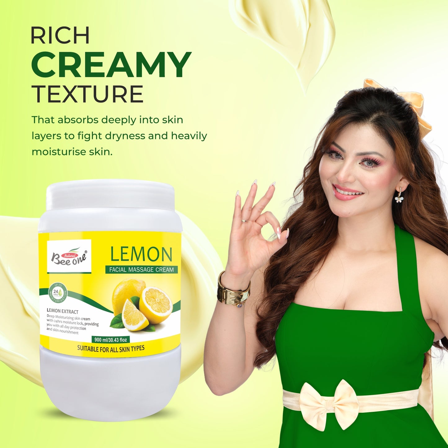 LEMON MASSAGE CREAM 900 ML