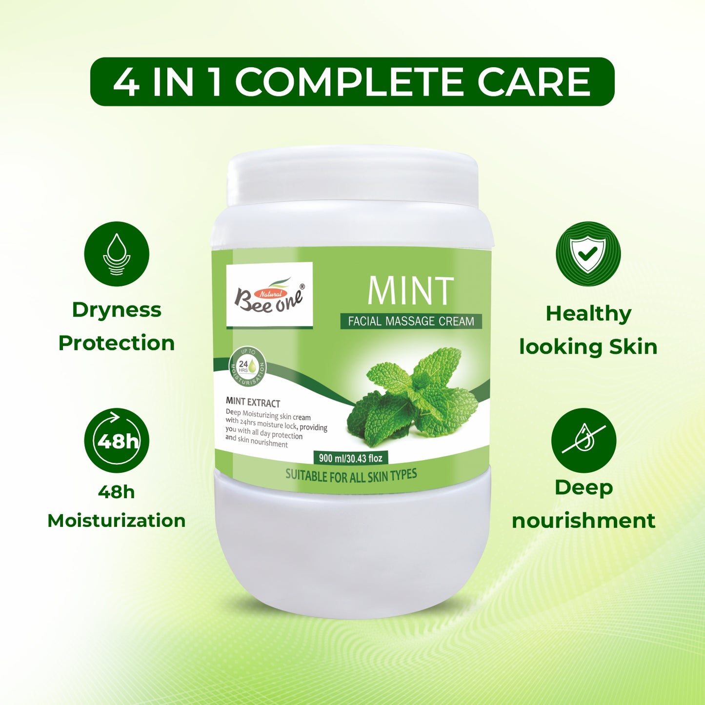 MINT MASSAGE CREAM 900ML