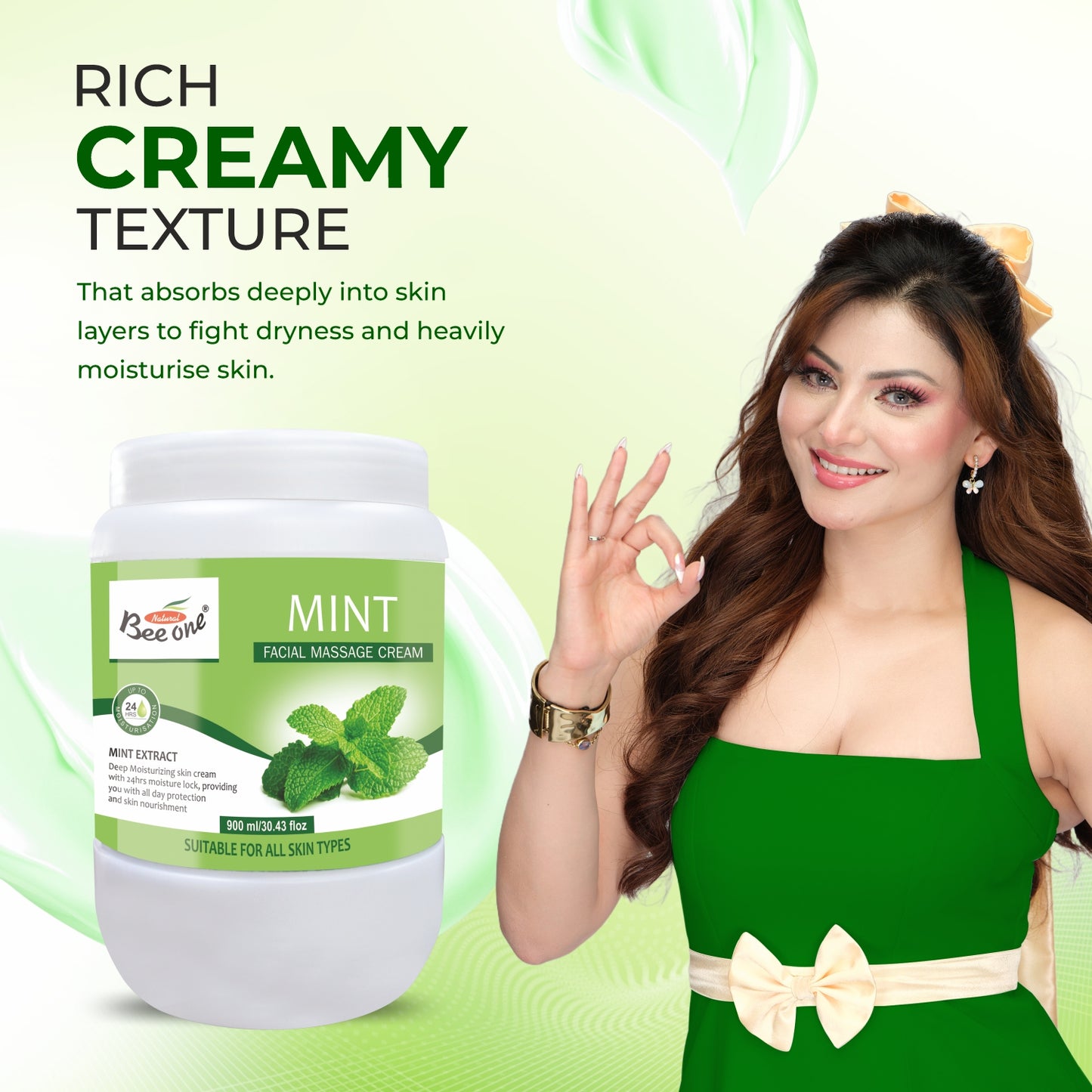 MINT MASSAGE CREAM 900ML
