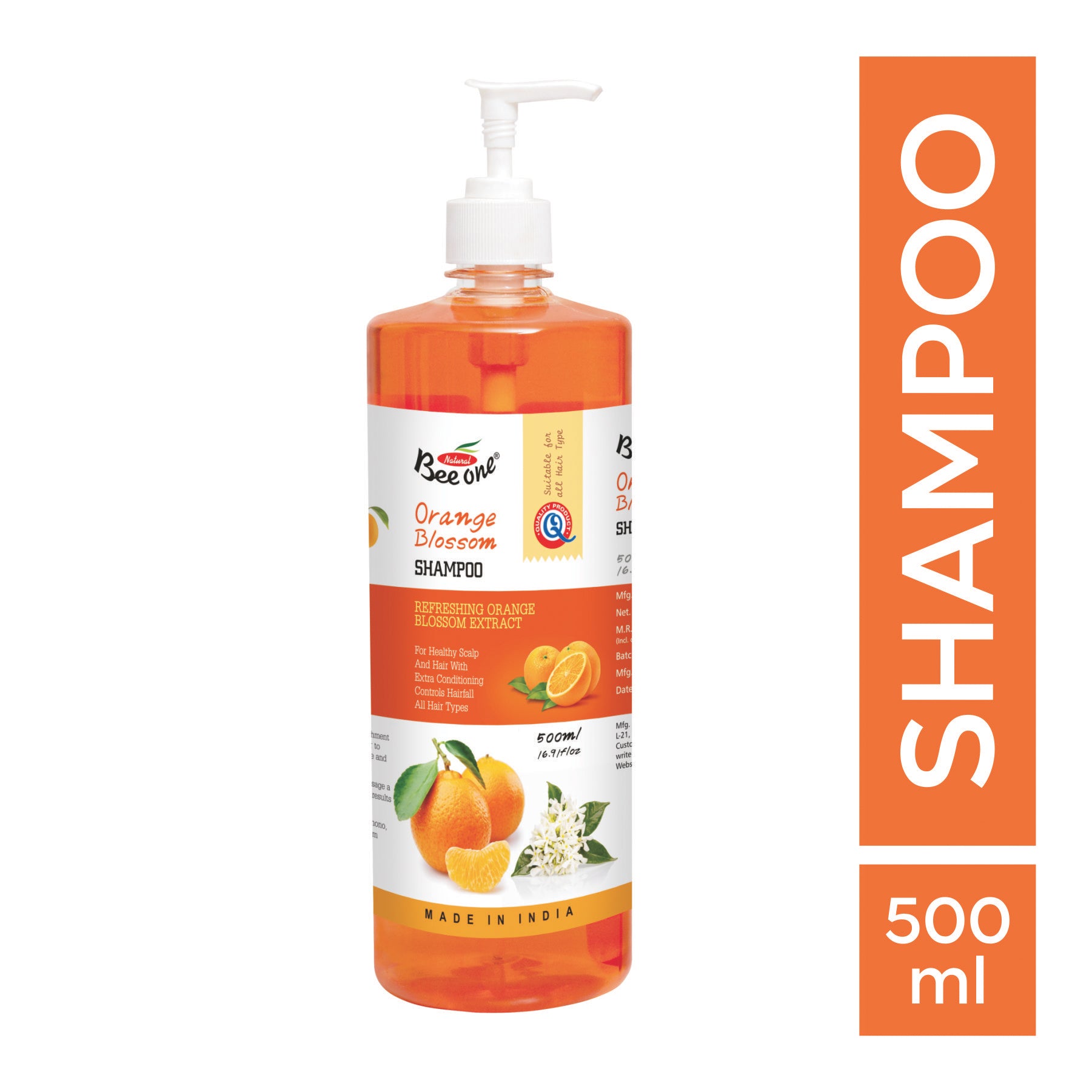 ORANGE SHAMPOO 500ML – Beeone