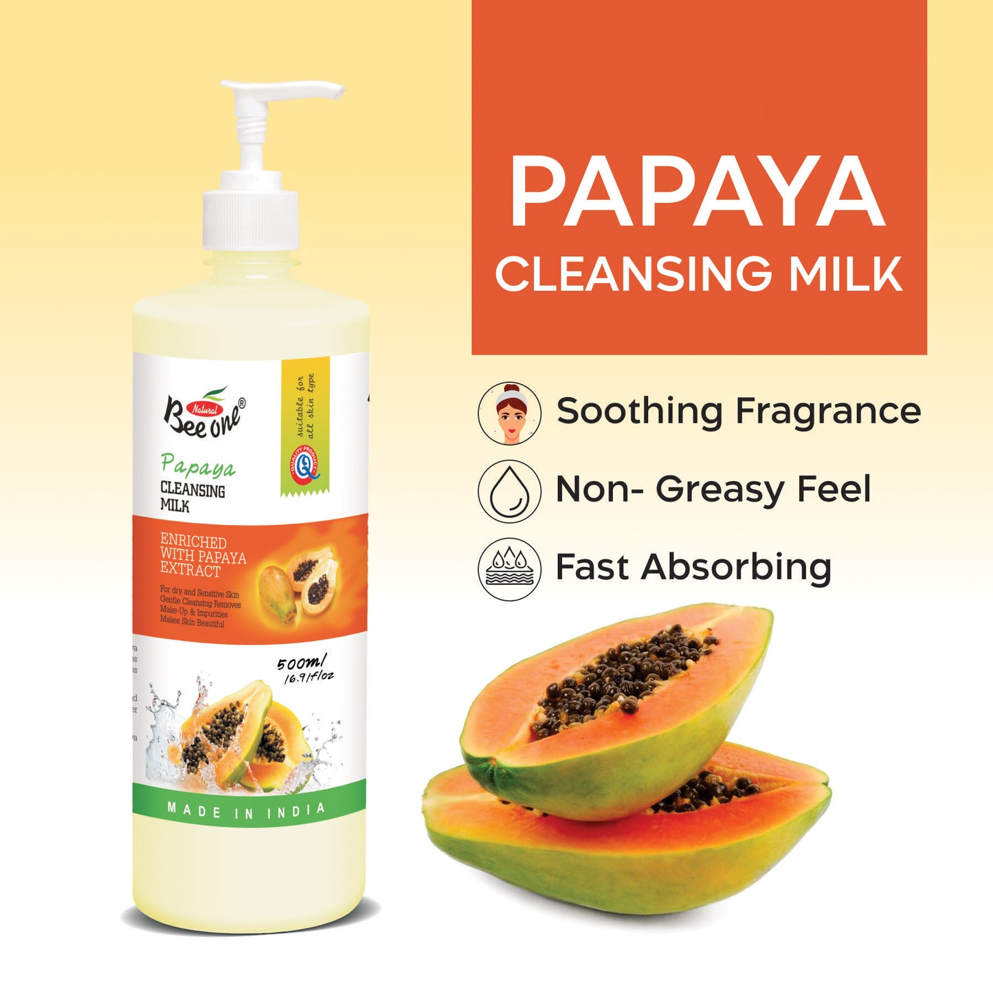 PAPAYA CLEANSING MILK 500ml