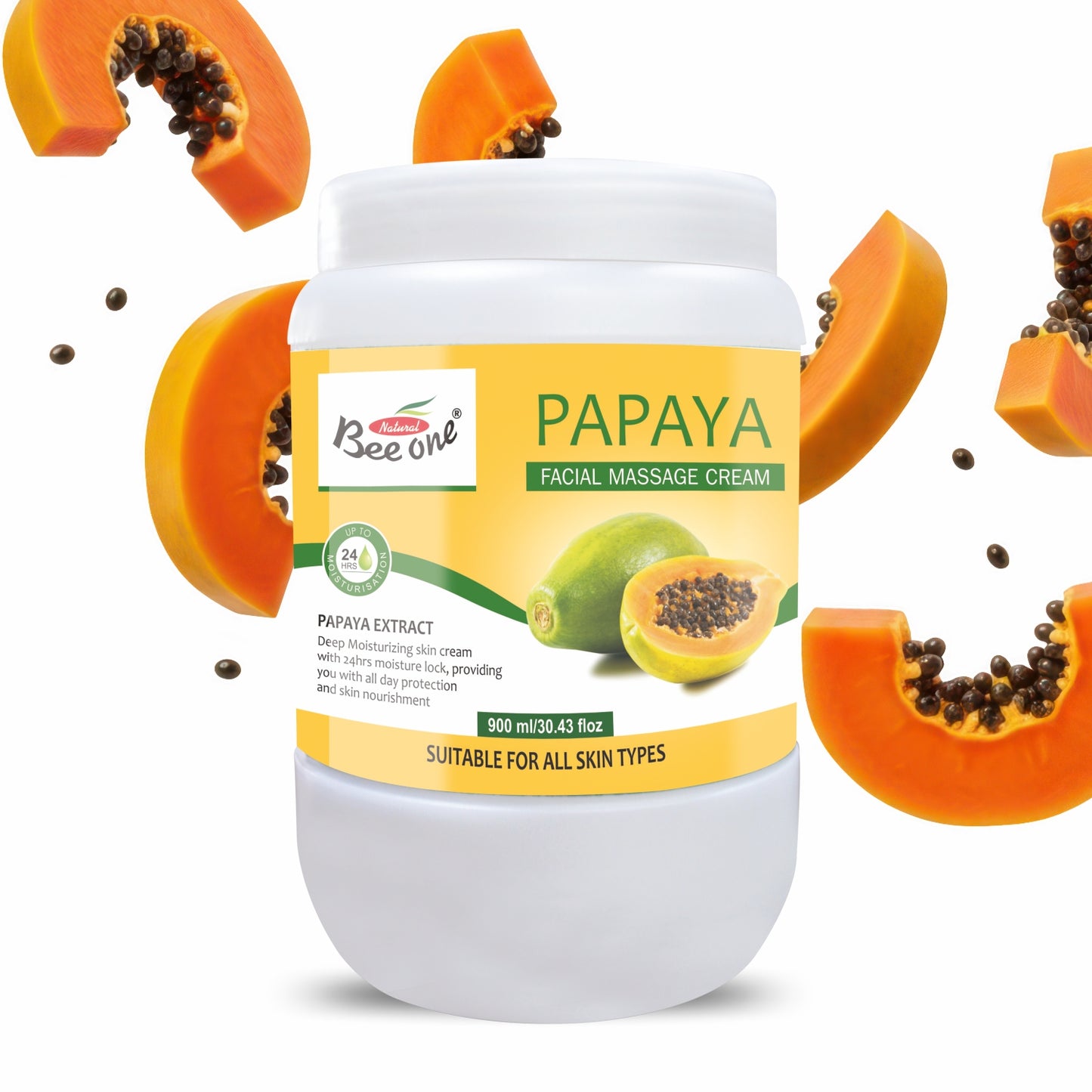 PAPAYA MASSAGE CREAM 900 ML