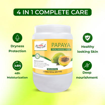 PAPAYA MASSAGE CREAM 900 ML