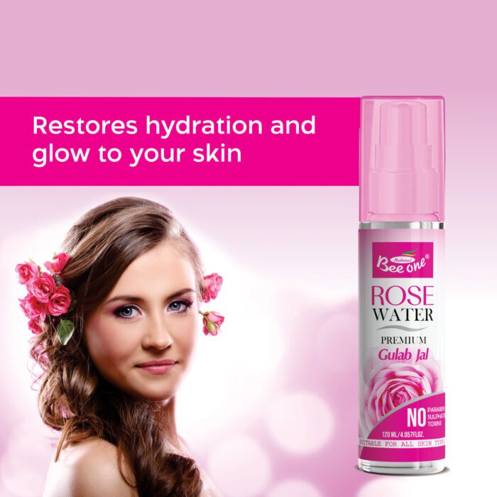 ROSE WATER 120ML(SPRAY)