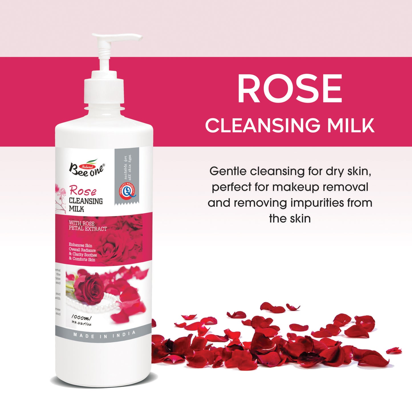 ROSE CLEANSING MILK 1000ml