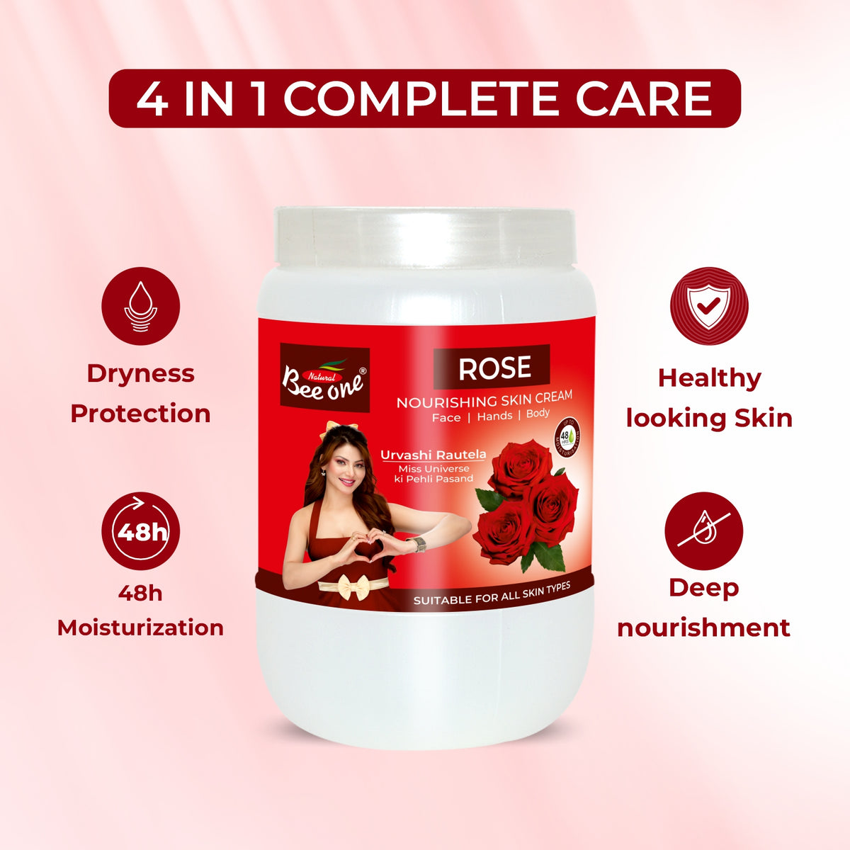 ROSE MASSAGE CREAM 900 ML