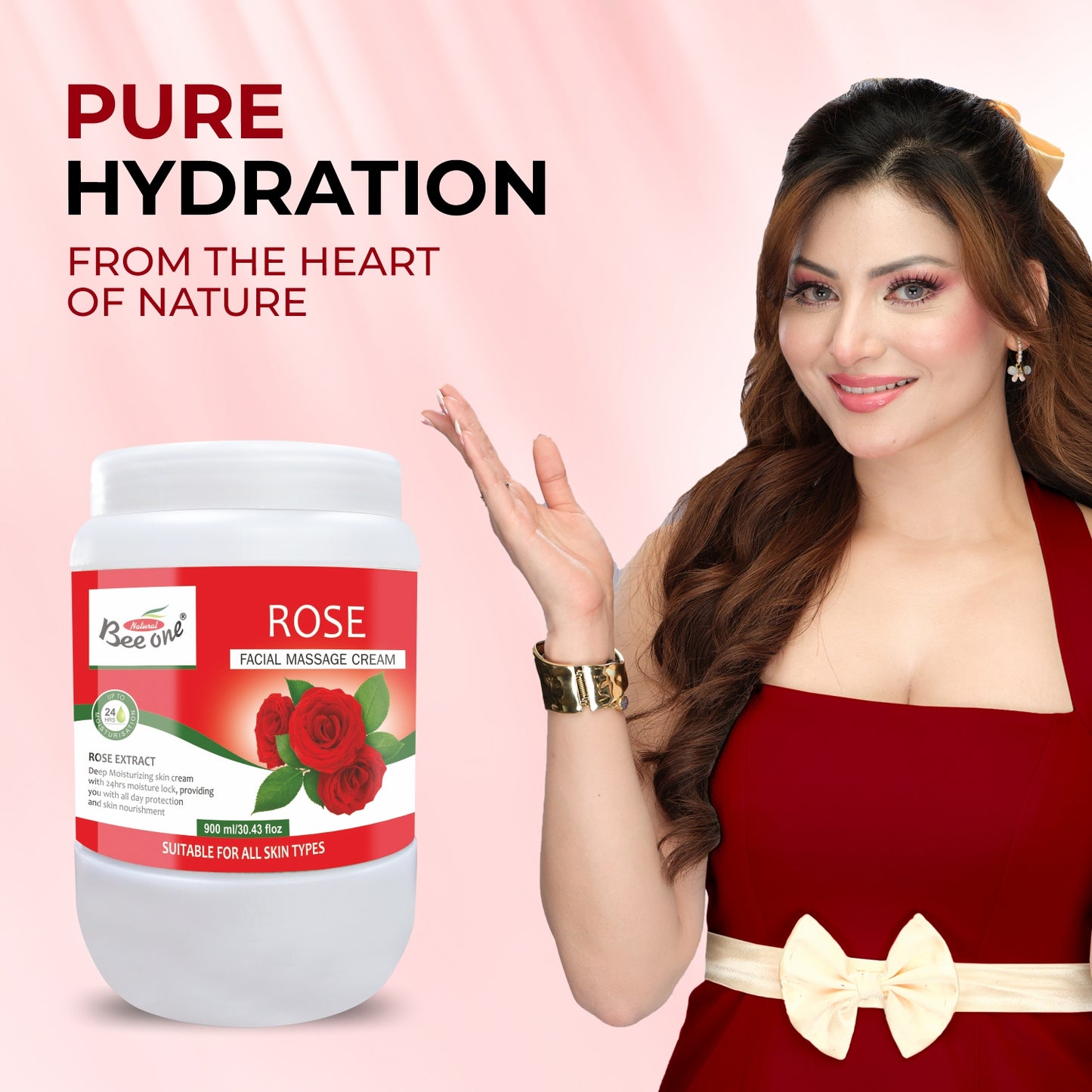 ROSE MASSAGE CREAM 900 ML