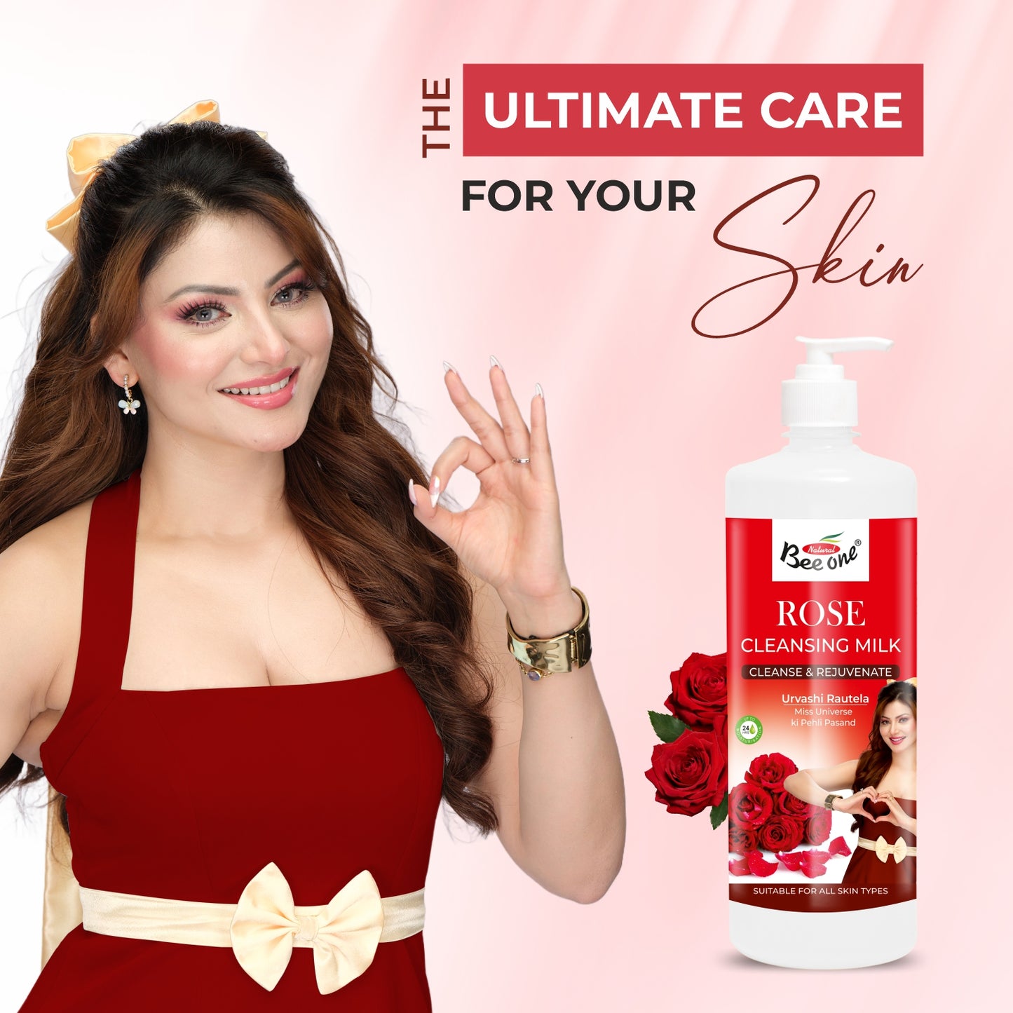 ROSE CLEANSING MILK 1000ml