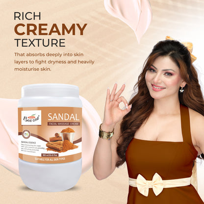 SANDAL MASSAGE CREAM 900ML