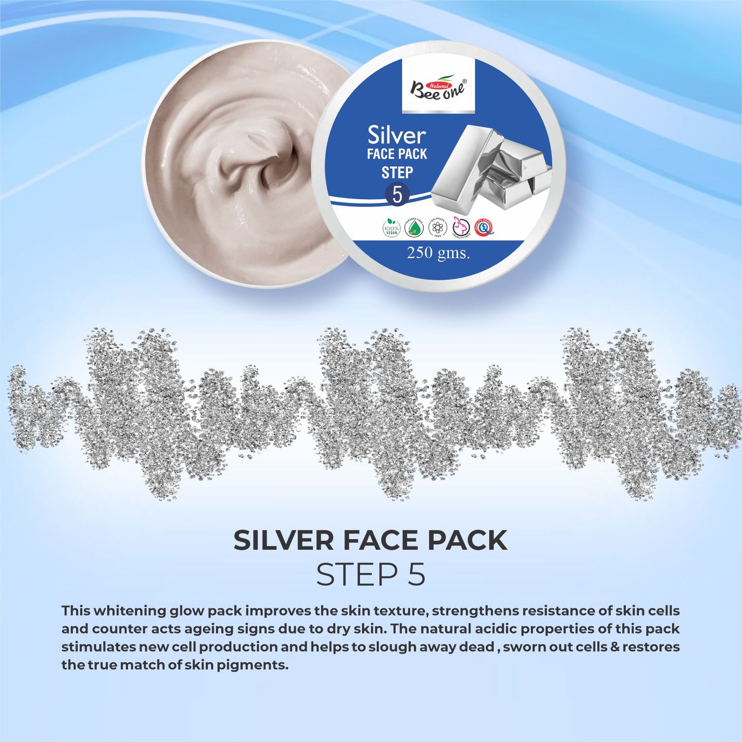 SILVER FACIAL KIT 1100g