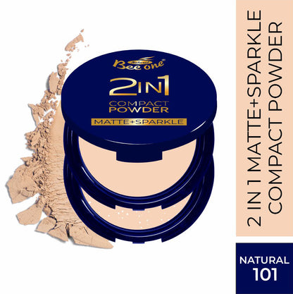 2 IN 1 COMPACT POWDER