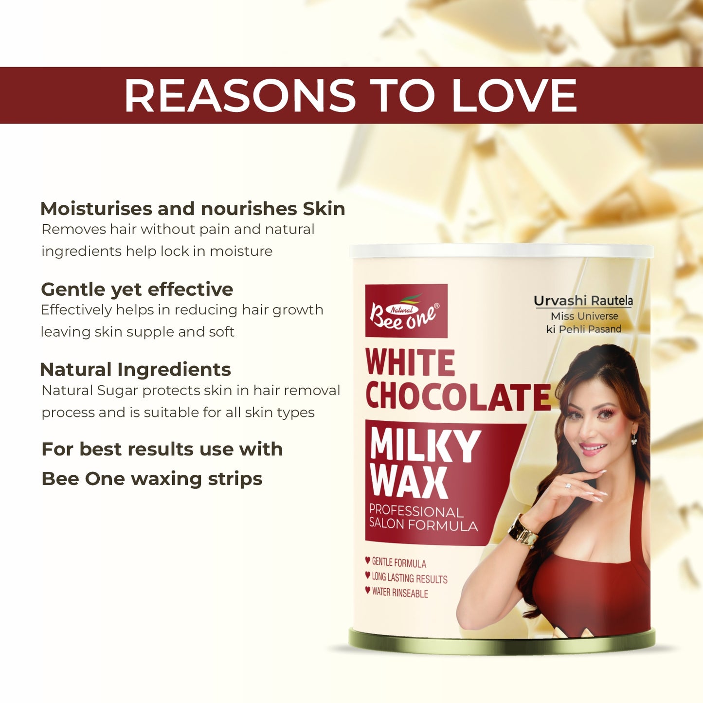 WHITE CHOCOLATE MILKY WAX 700G